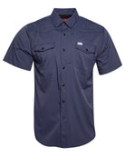Outdoorsman Performance Short Sleeve - Navy - Dixxon Flannel Co.