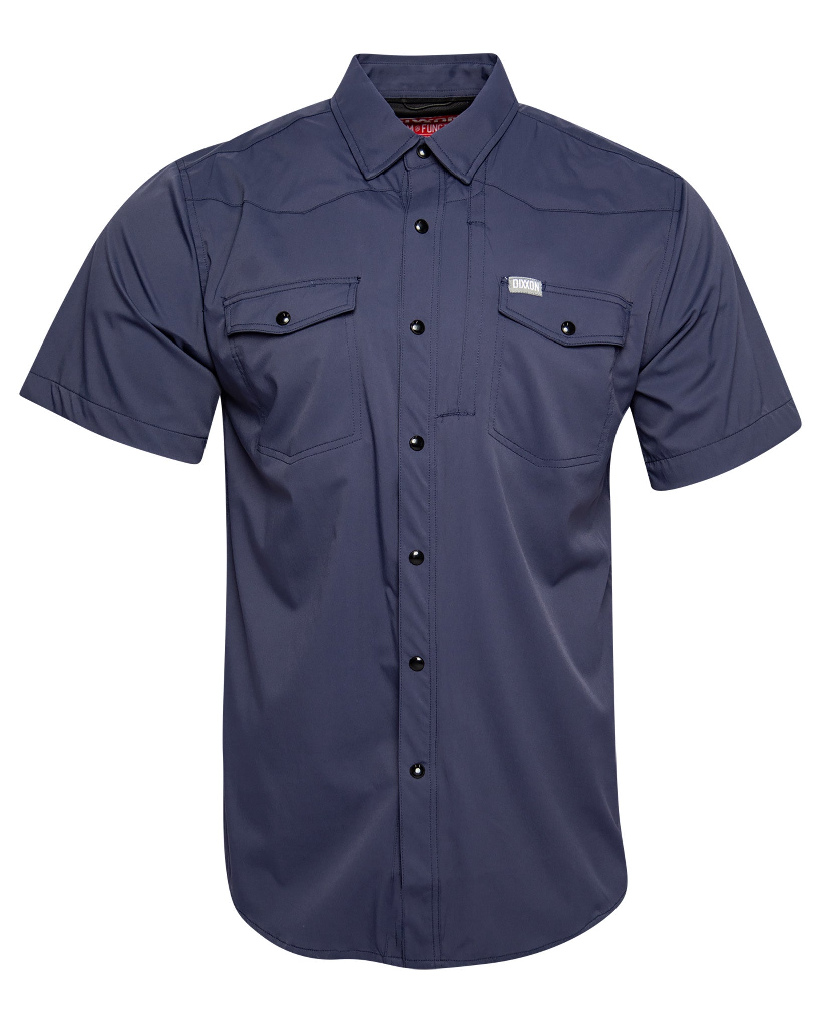 Outdoorsman Performance Short Sleeve - Navy - Dixxon Flannel Co.