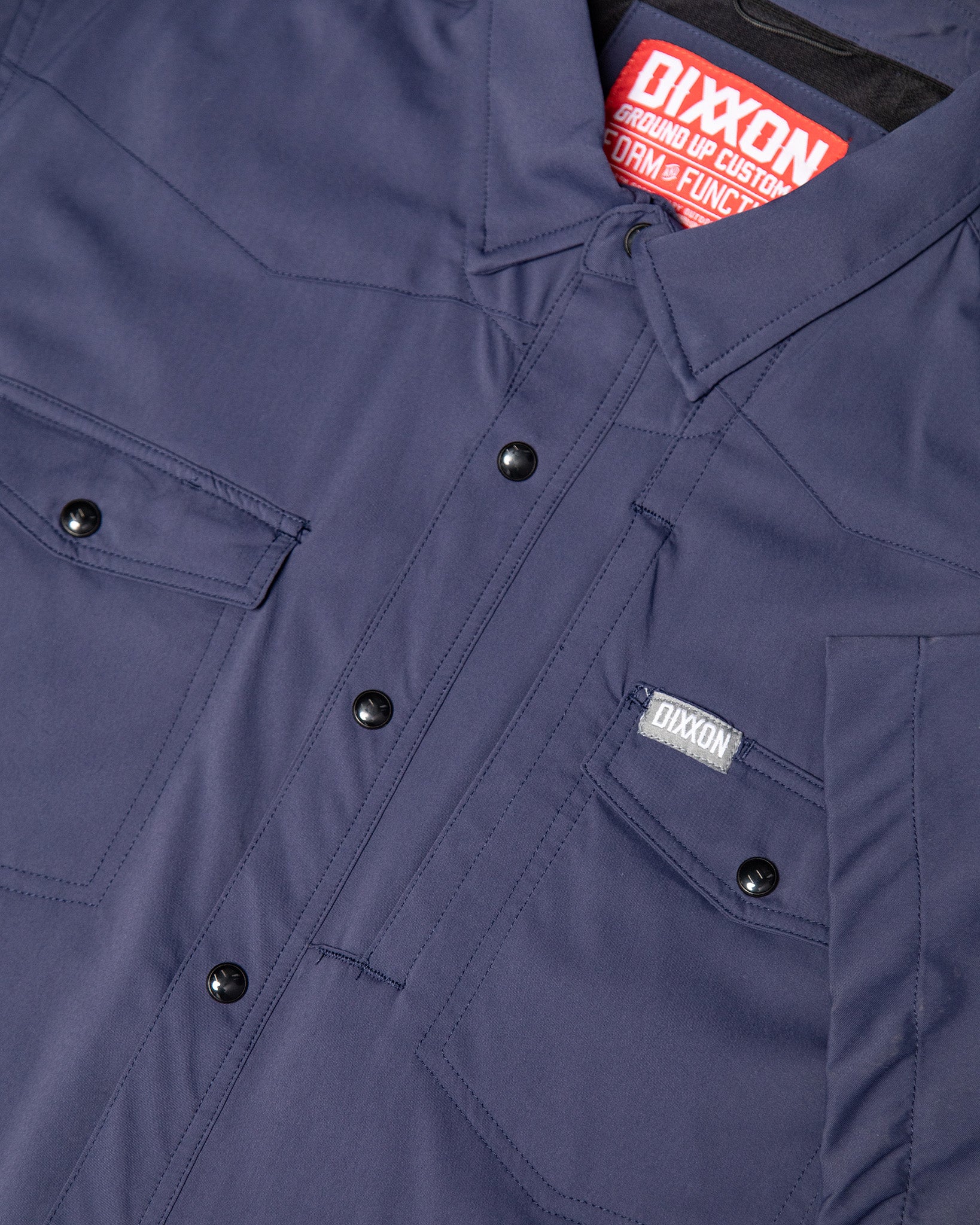 Outdoorsman Performance Short Sleeve - Navy - Dixxon Flannel Co.