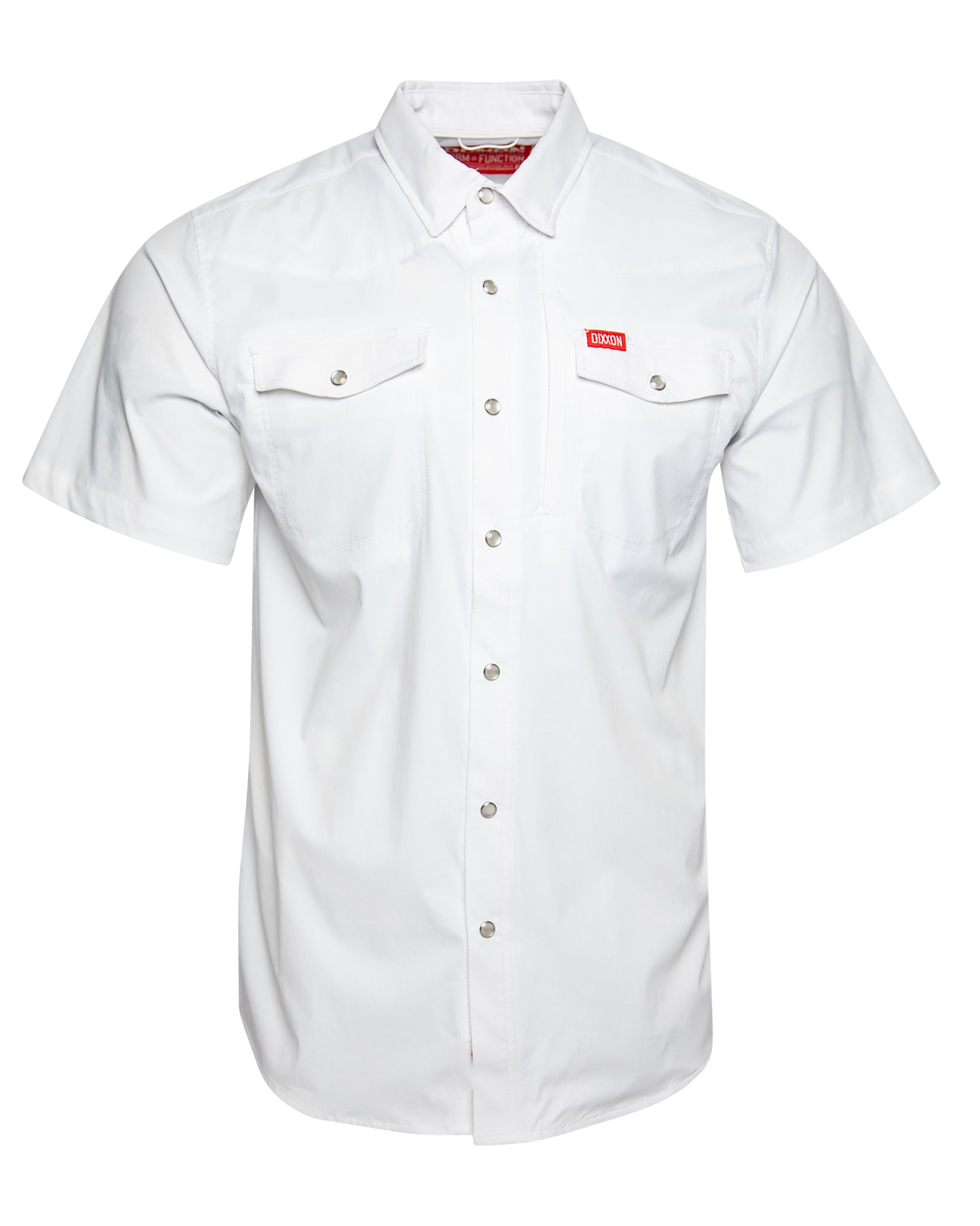 Outdoorsman Performance Short Sleeve - White - Dixxon Flannel Co.