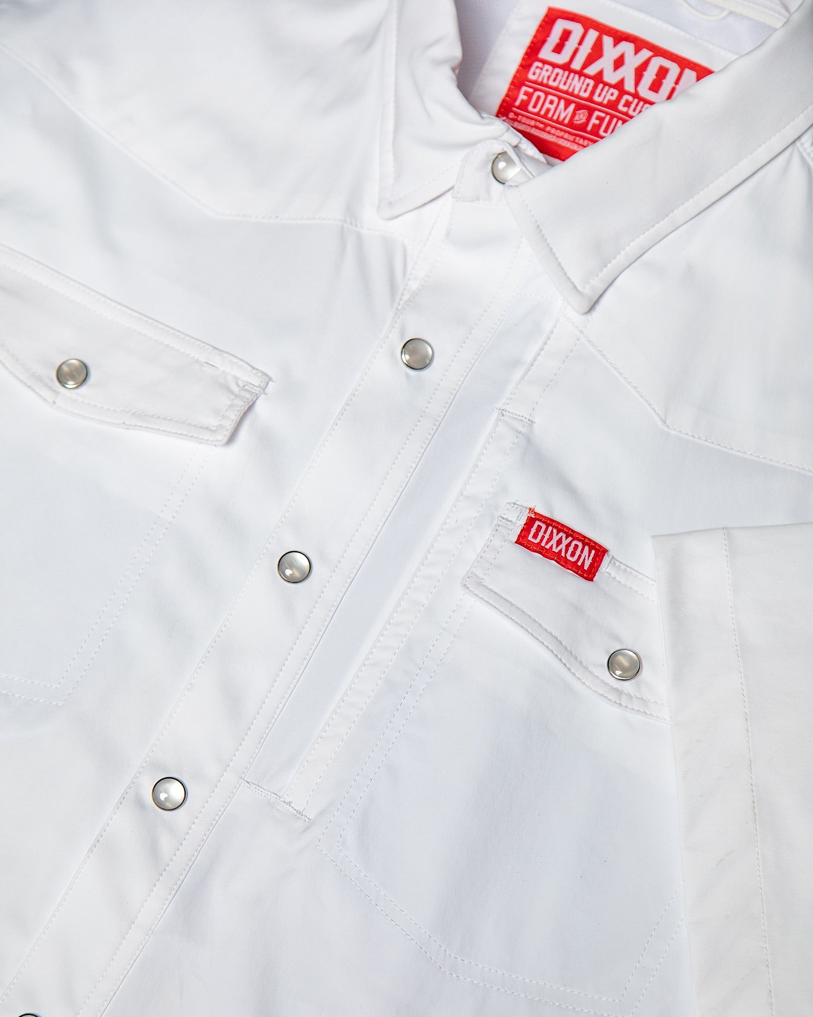 Outdoorsman Performance Short Sleeve - White | Dixxon Flannel Co.
