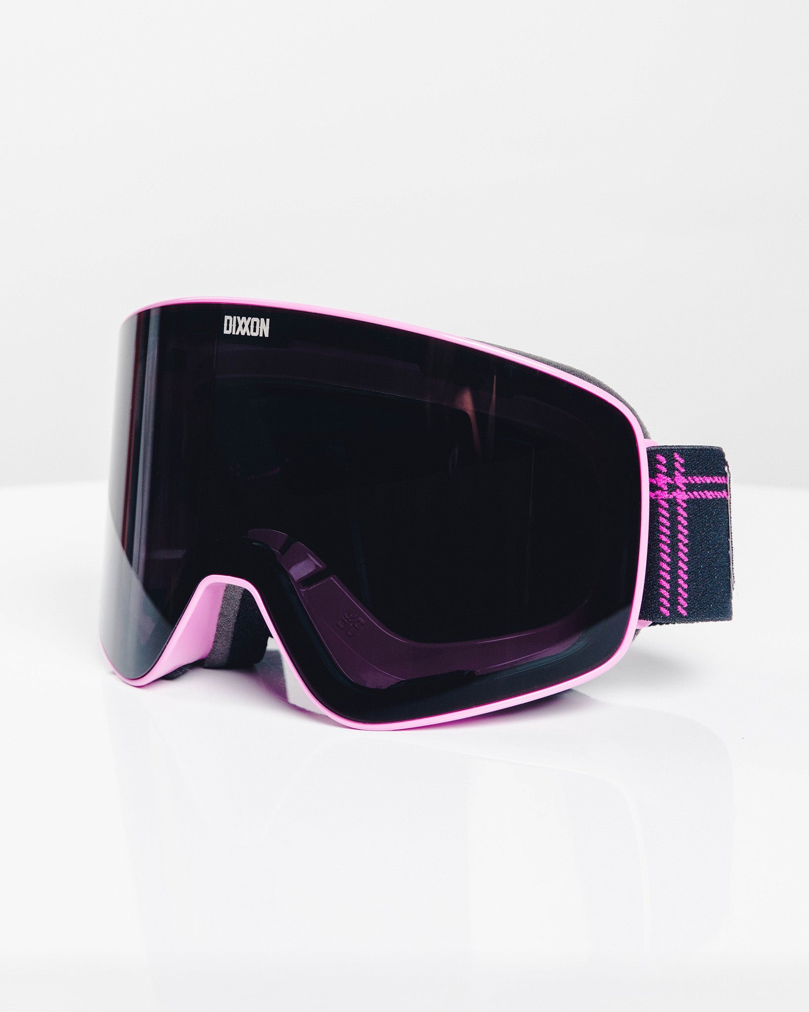 Dixxon Outlander SXS Goggles: Black & Pink - Ride Ready