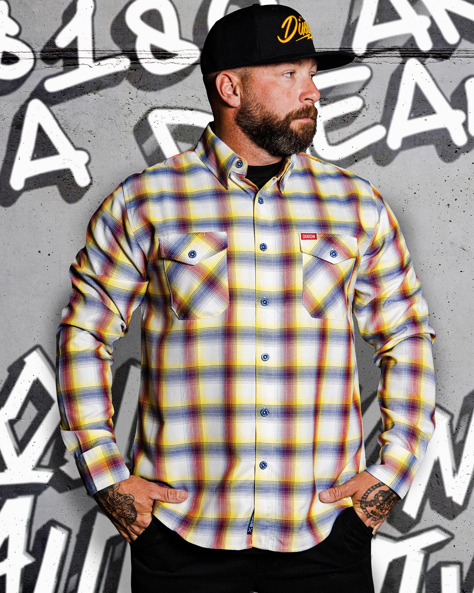 The Punk Rock Museum x Dixxon Long Sleeve Flannel XL | eBay
