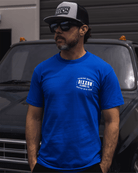 Over Under T-Shirt - Royal Blue - Dixxon Flannel Co.