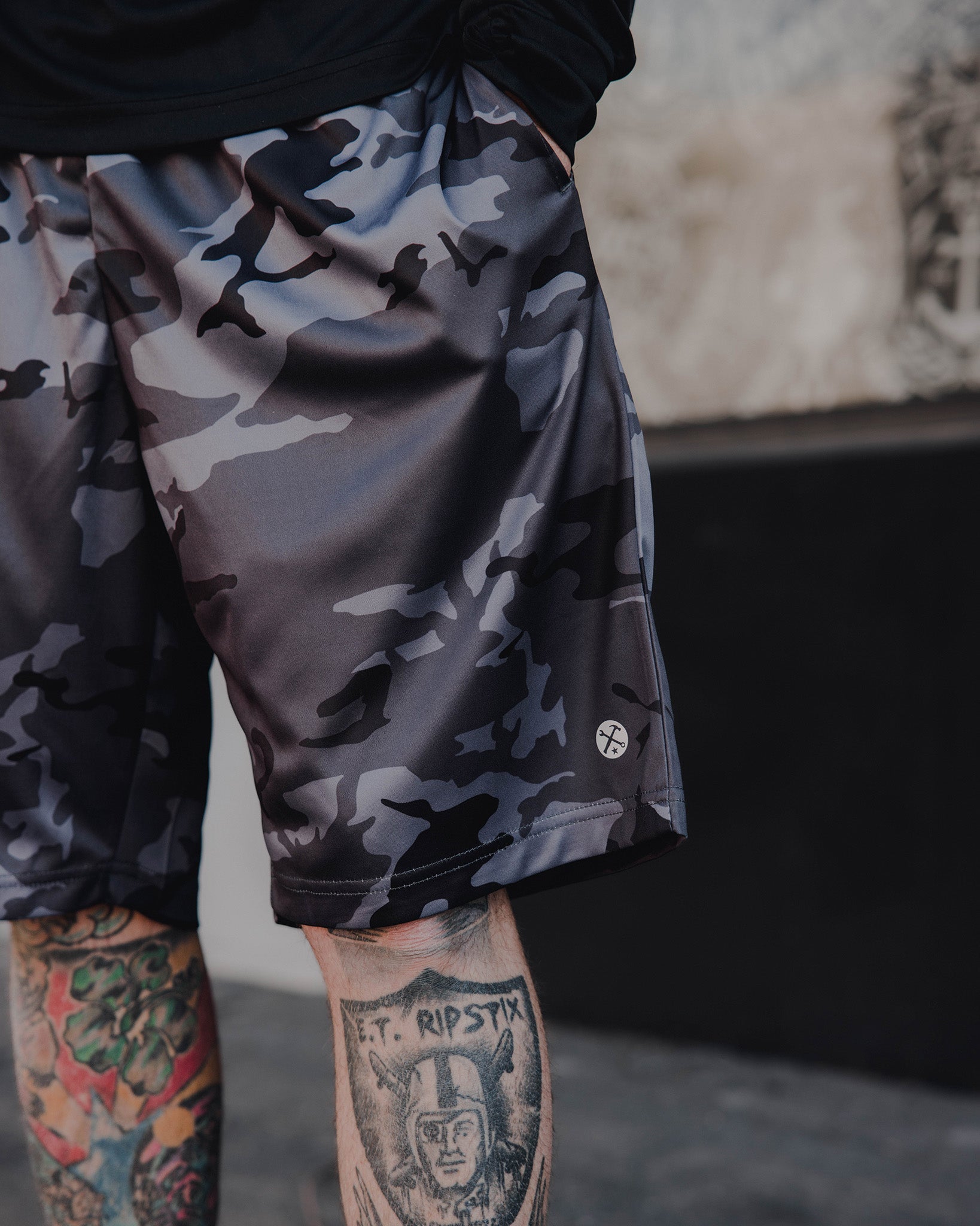 Overtime Shorts - Black Camo - Dixxon Flannel Co.
