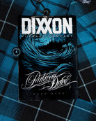 Parkway Drive - Deep Blue Flannel - Dixxon Flannel Co.
