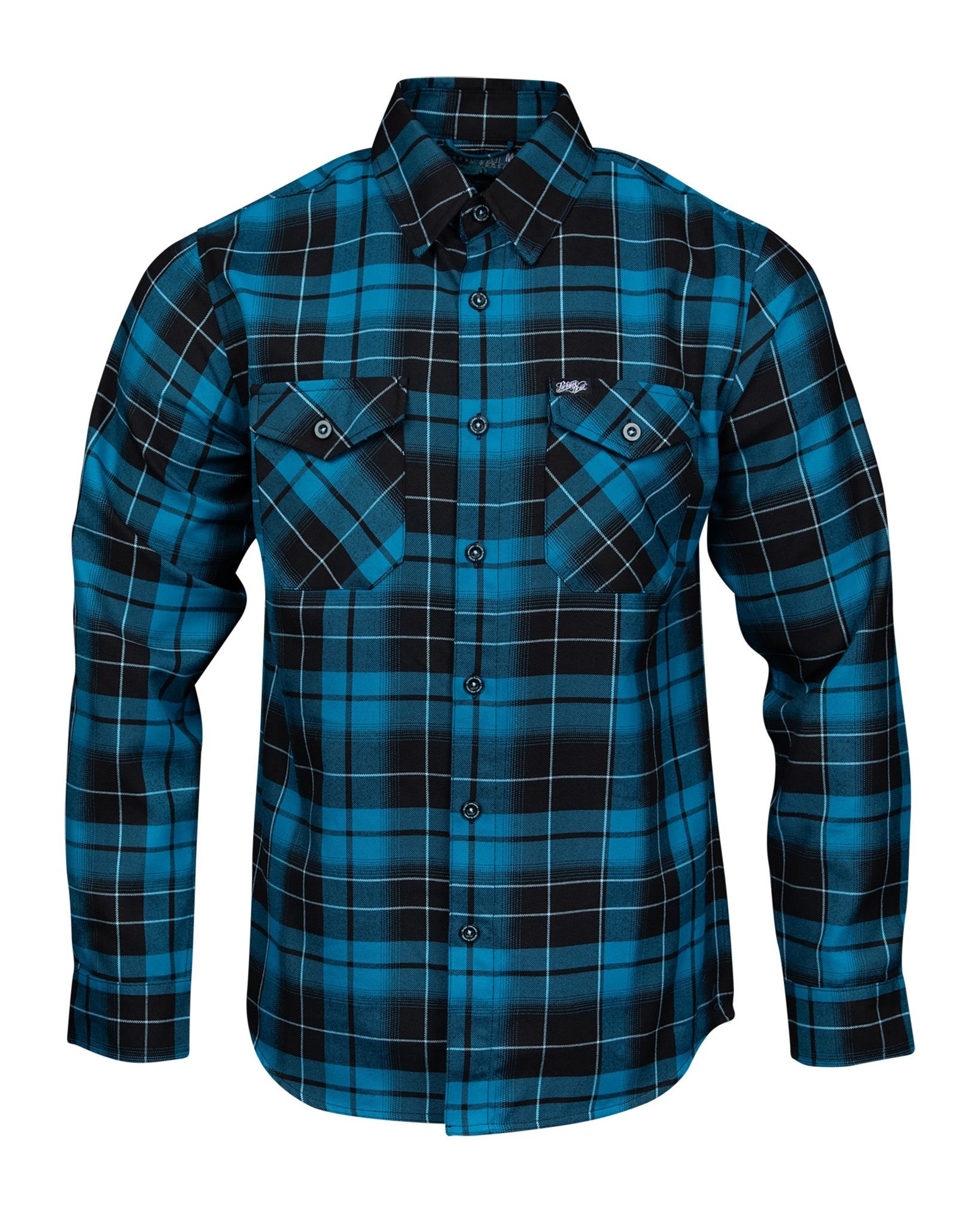 Parkway Drive - Deep Blue Flannel - Dixxon Flannel Co.