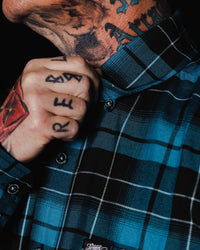 Parkway Drive - Deep Blue Flannel