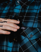 Parkway Drive - Deep Blue Flannel - Dixxon Flannel Co.