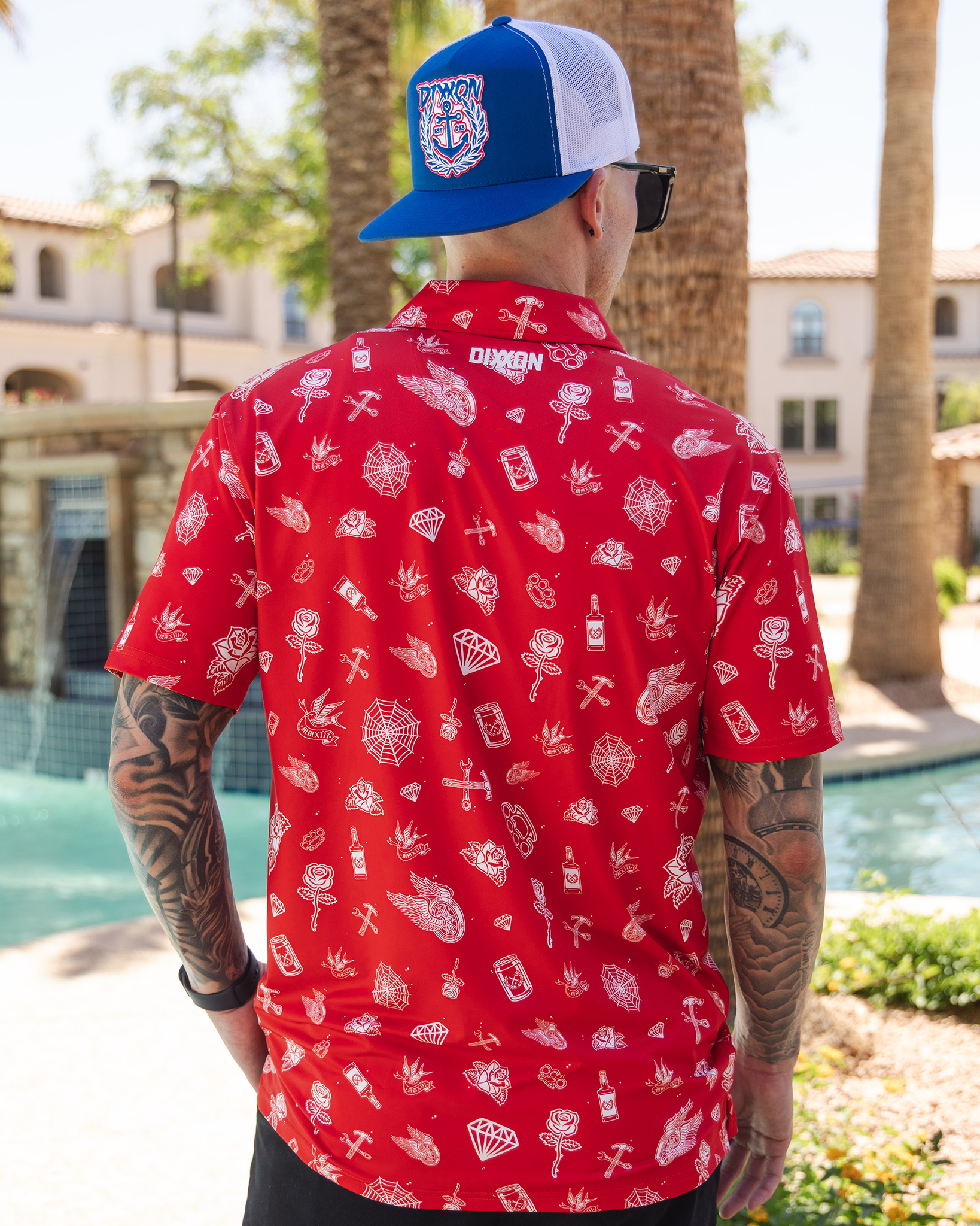 Party Boy Party Polo - Red - Dixxon Flannel Co.