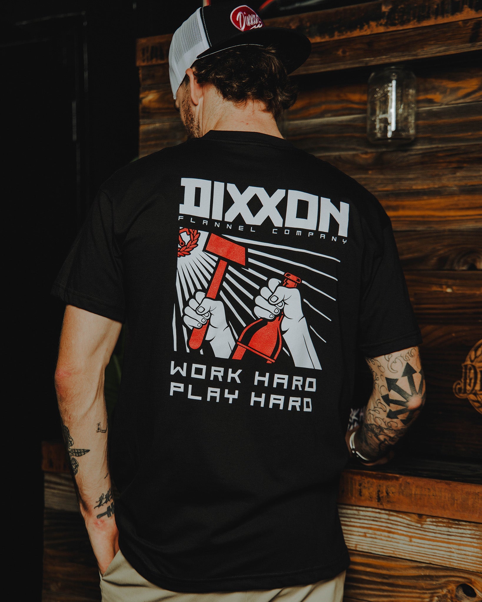 Party Hammer T-Shirt - Black - Dixxon Flannel Co.