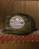 Peaks Flat Bill Trucker Snapback - Dixxon Flannel Co.