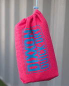 Pink Bolt Quick Dry Beach Towel - Dixxon Flannel Co.