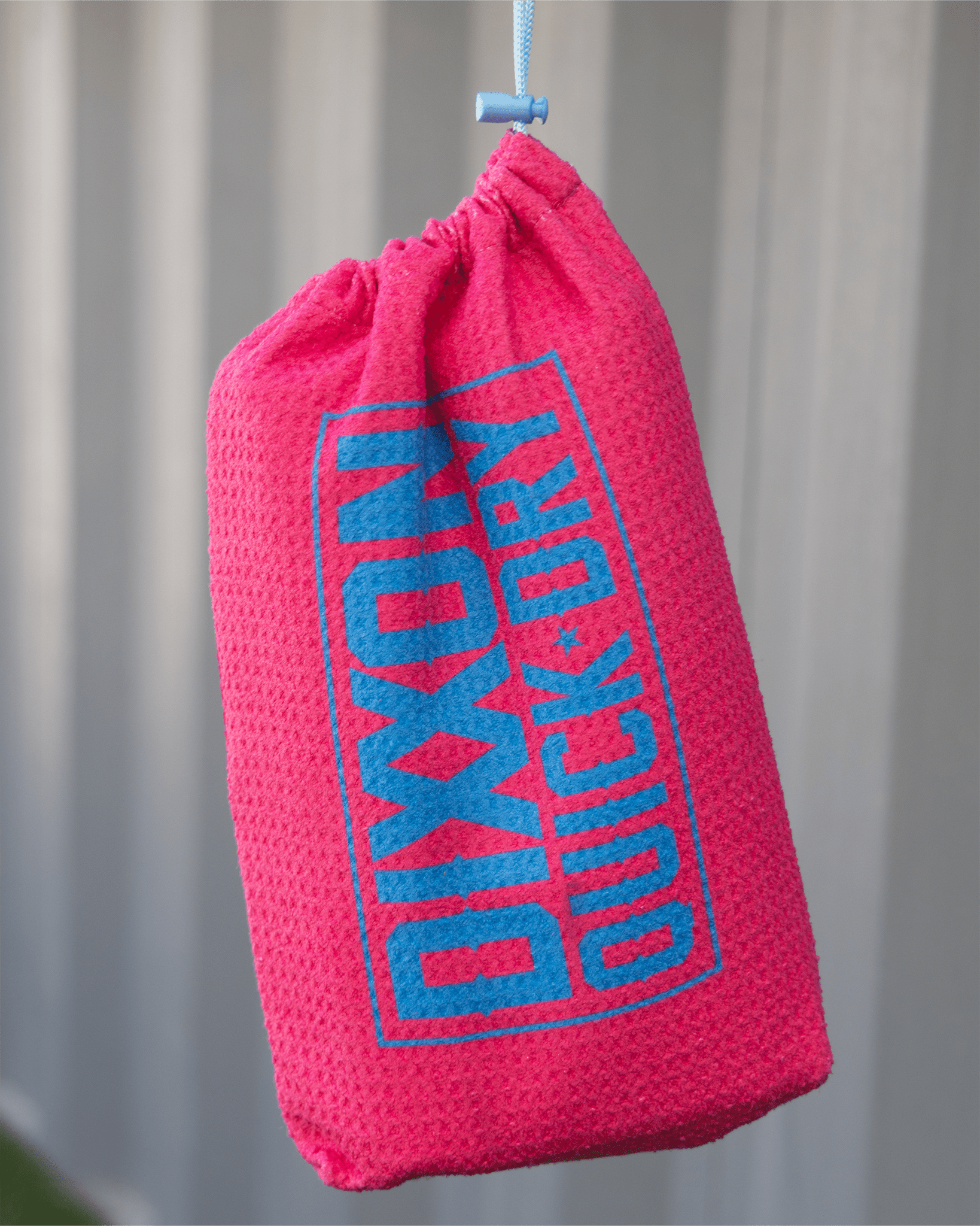 Pink Bolt Quick Dry Beach Towel - Dixxon Flannel Co. view 7