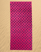 Pink Bolt Quick Dry Beach Towel - Dixxon Flannel Co.