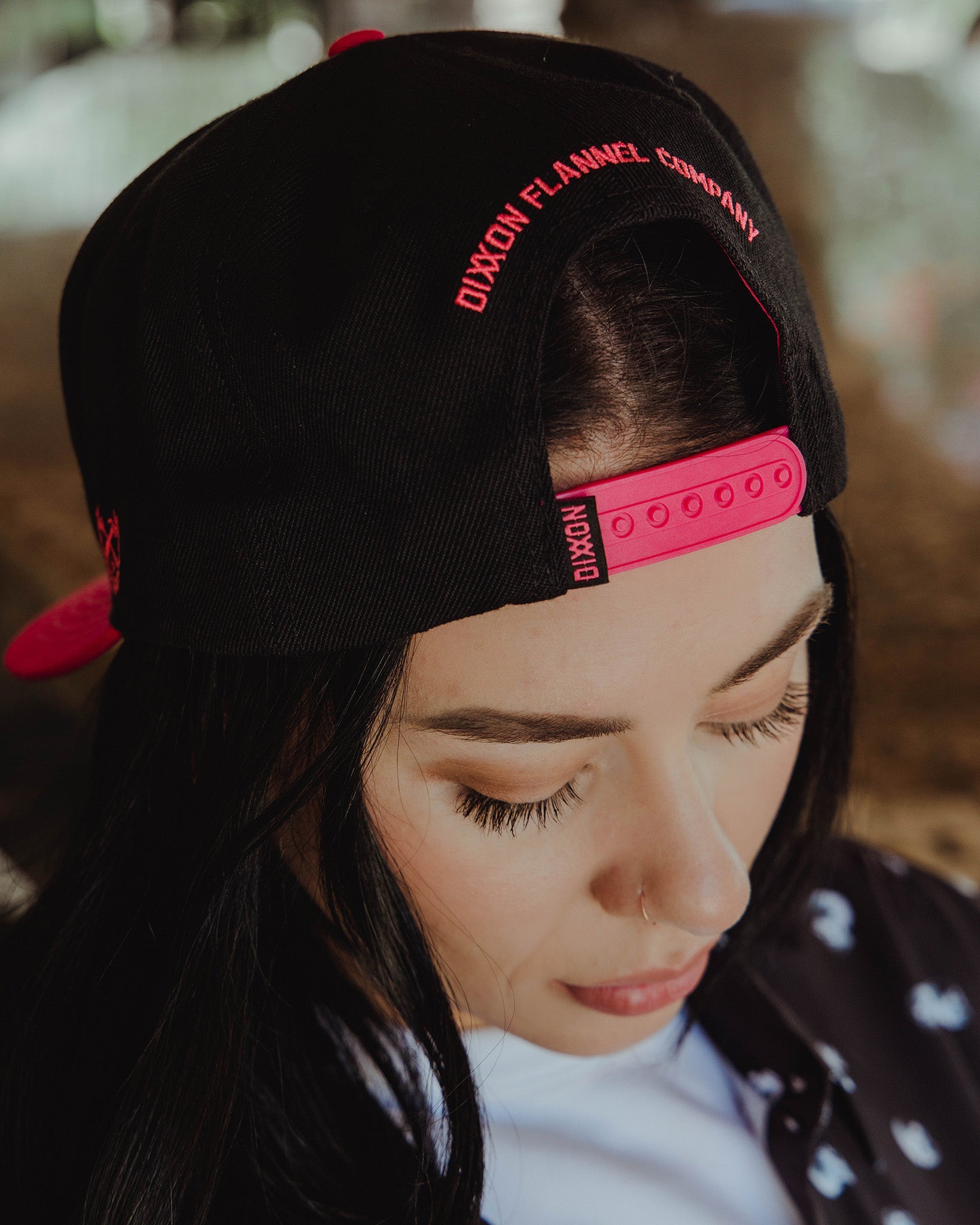 Pink D-Star Snapback - Black | Dixxon Flannel Co.