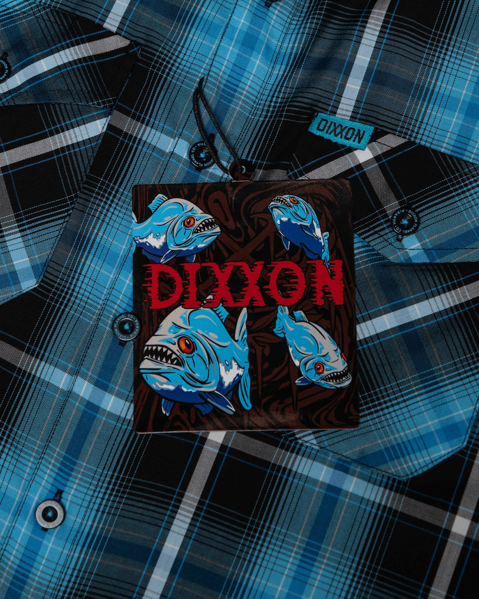 Piranha Bamboo Short Sleeve - Dixxon Flannel Co.