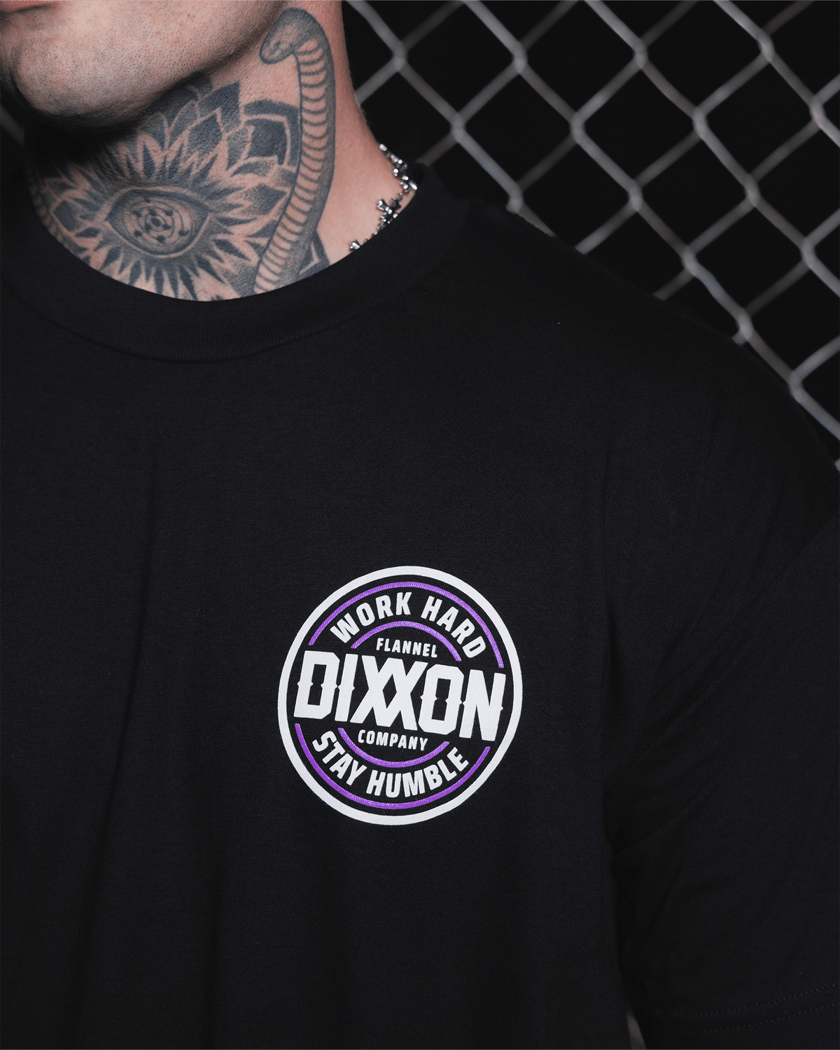Purple Corpo T-Shirt - Black - Dixxon Flannel Co. view 4