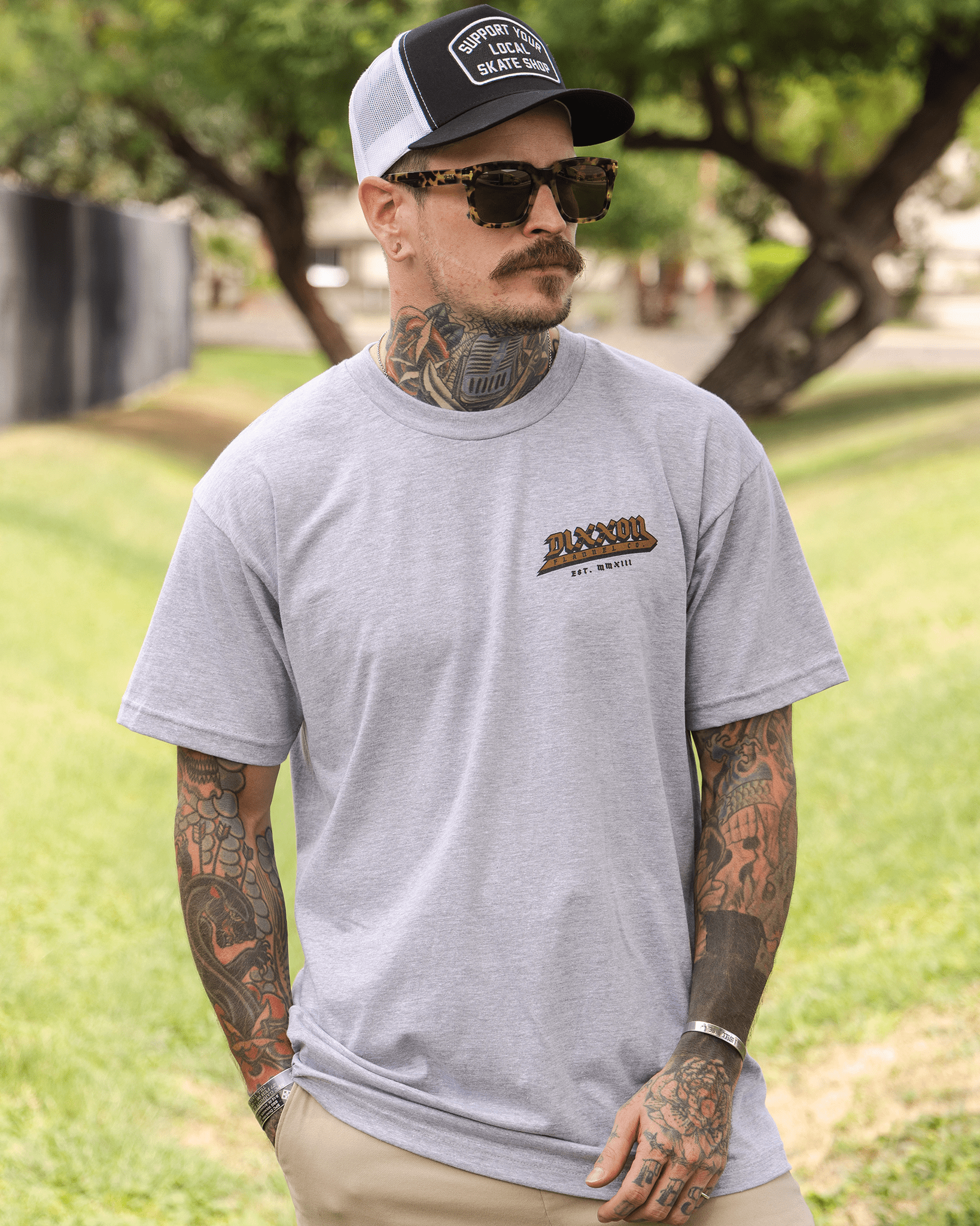 Razors Edge T-Shirt - Heather Gray - Dixxon Flannel Co.
