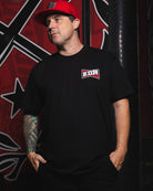 Red Bowtie T-Shirt - Black - Dixxon Flannel Co.
