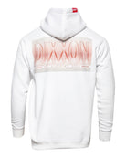 Red Epicenter Zip Up Hoodie - White - Dixxon Flannel Co.
