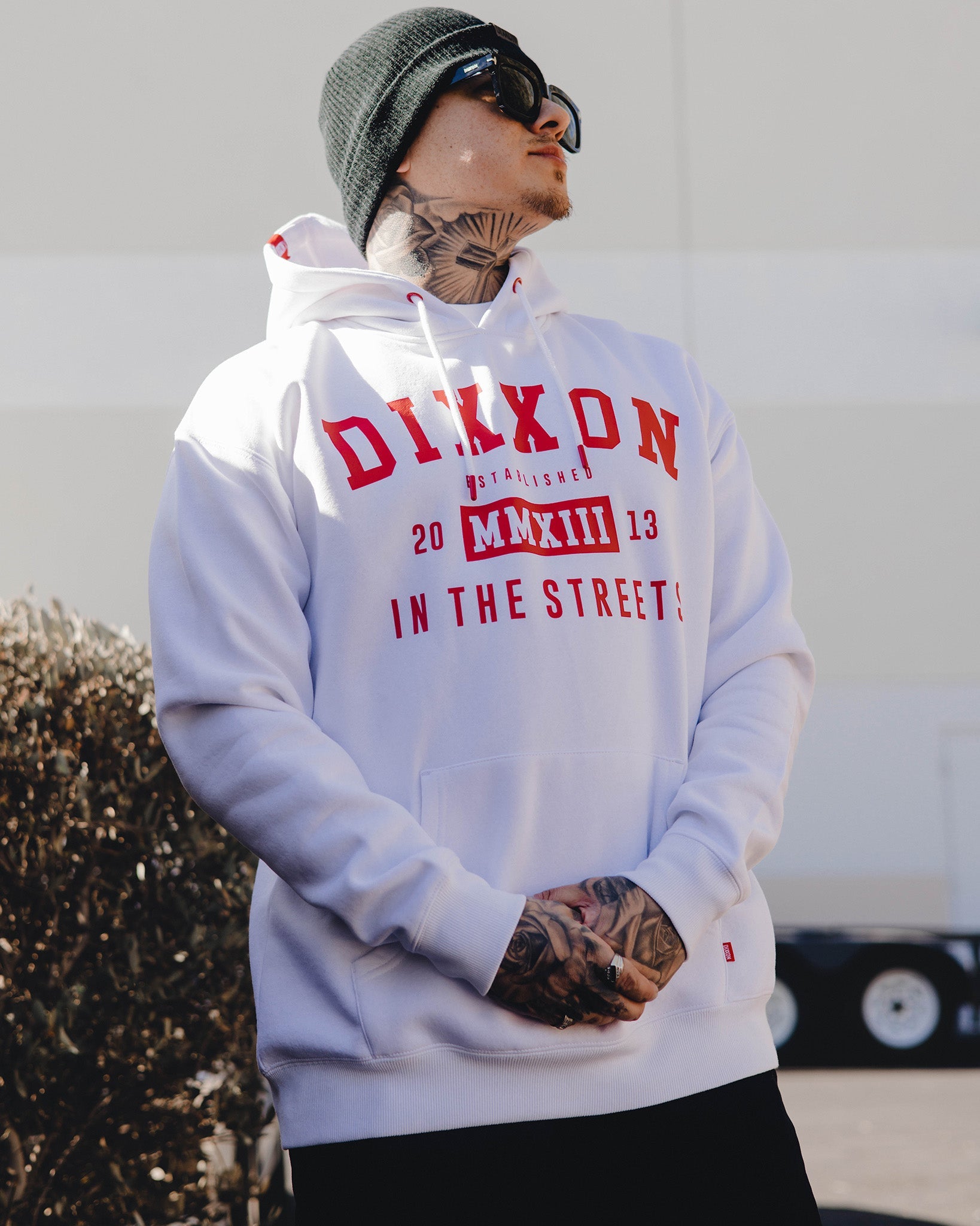 Dixxon's Red Streets Hoodie White: Shop Now (2025)