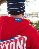 Red, White, & Blue Classics Zip Up Hoodie - Red - Dixxon Flannel Co.