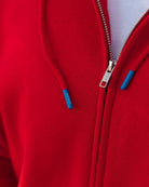 Red, White, & Blue Classics Zip Up Hoodie - Red - Dixxon Flannel Co.