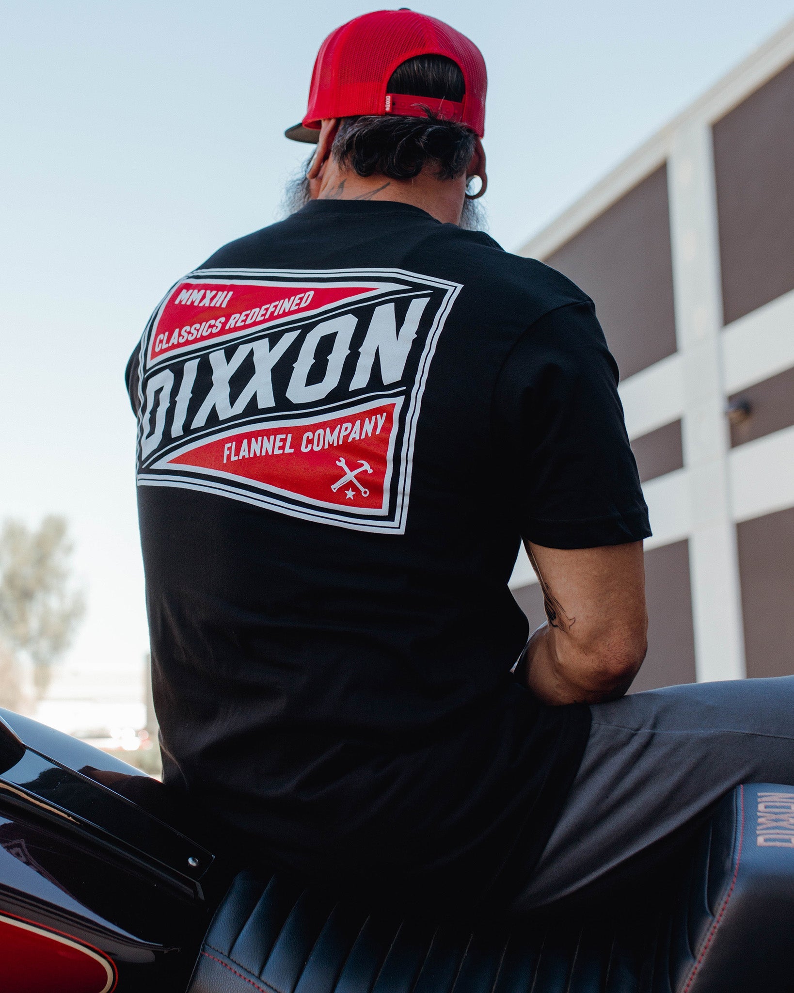 Red & White Classics T-Shirt - Black - Dixxon Flannel Co.