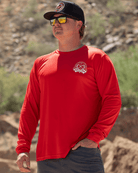 Redefined UV Long Sleeve T-Shirt - Red - Dixxon Flannel Co.