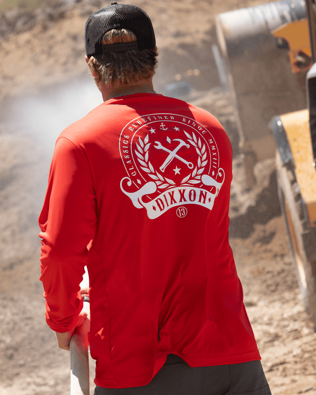Redefined UV Long Sleeve T-Shirt - Red - view 3