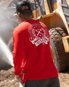 Redefined UV Long Sleeve T-Shirt - Red - Dixxon Flannel Co.