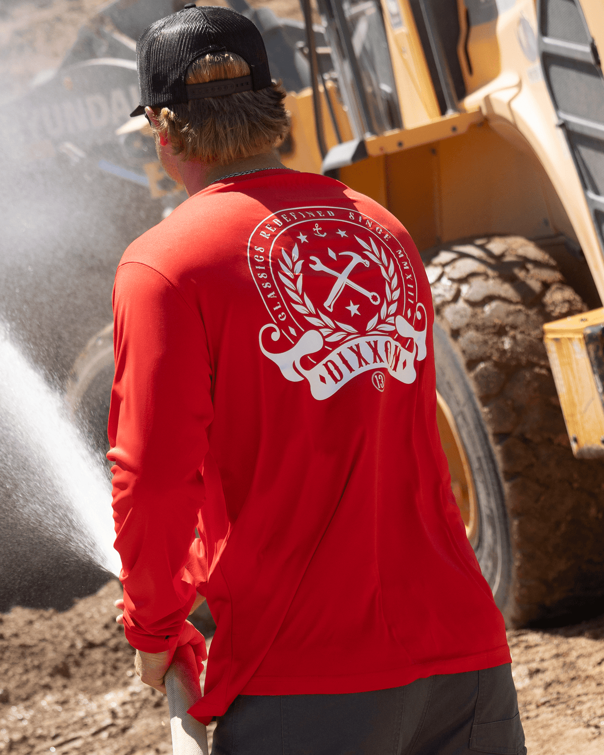 Redefined UV Long Sleeve T-Shirt - Red - view 2