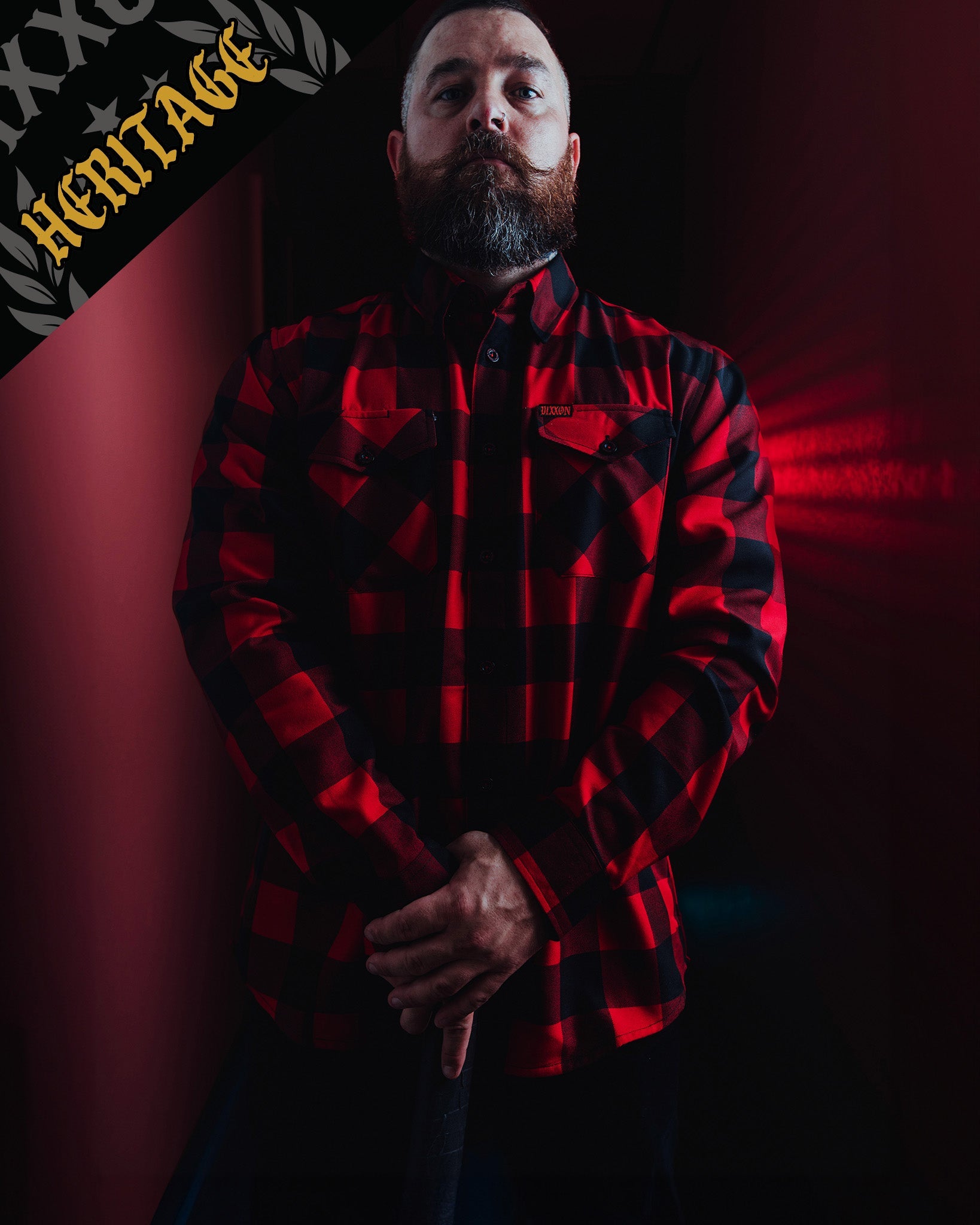 Redrum Flannel: Dixxon's Buffalo Check Shirt