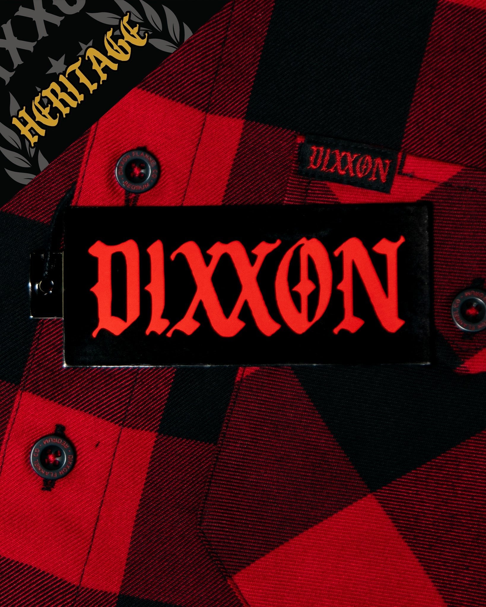 Redrum Heritage Flannel - Dixxon Flannel Co.
