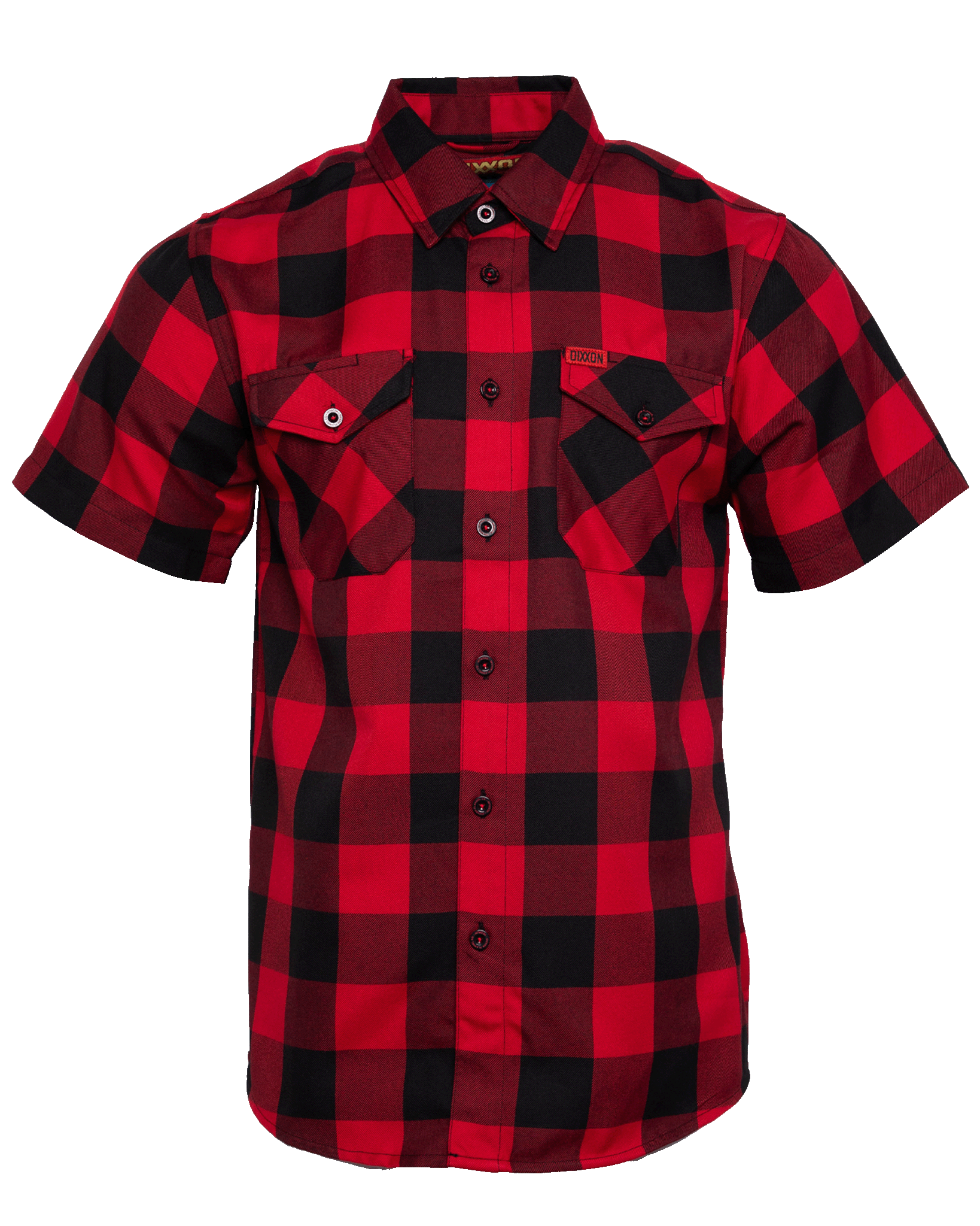 Redrum Short Sleeve Flannel Dixxon Flannel1
