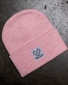 Ribbed Beanie - Heather Pink - Dixxon Flannel Co.