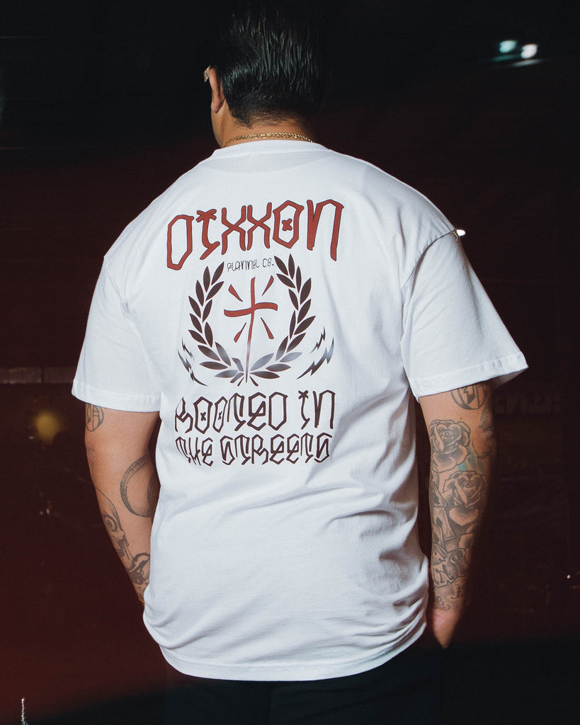 Rooted in the Streets T-Shirt - White - Dixxon Flannel Co.