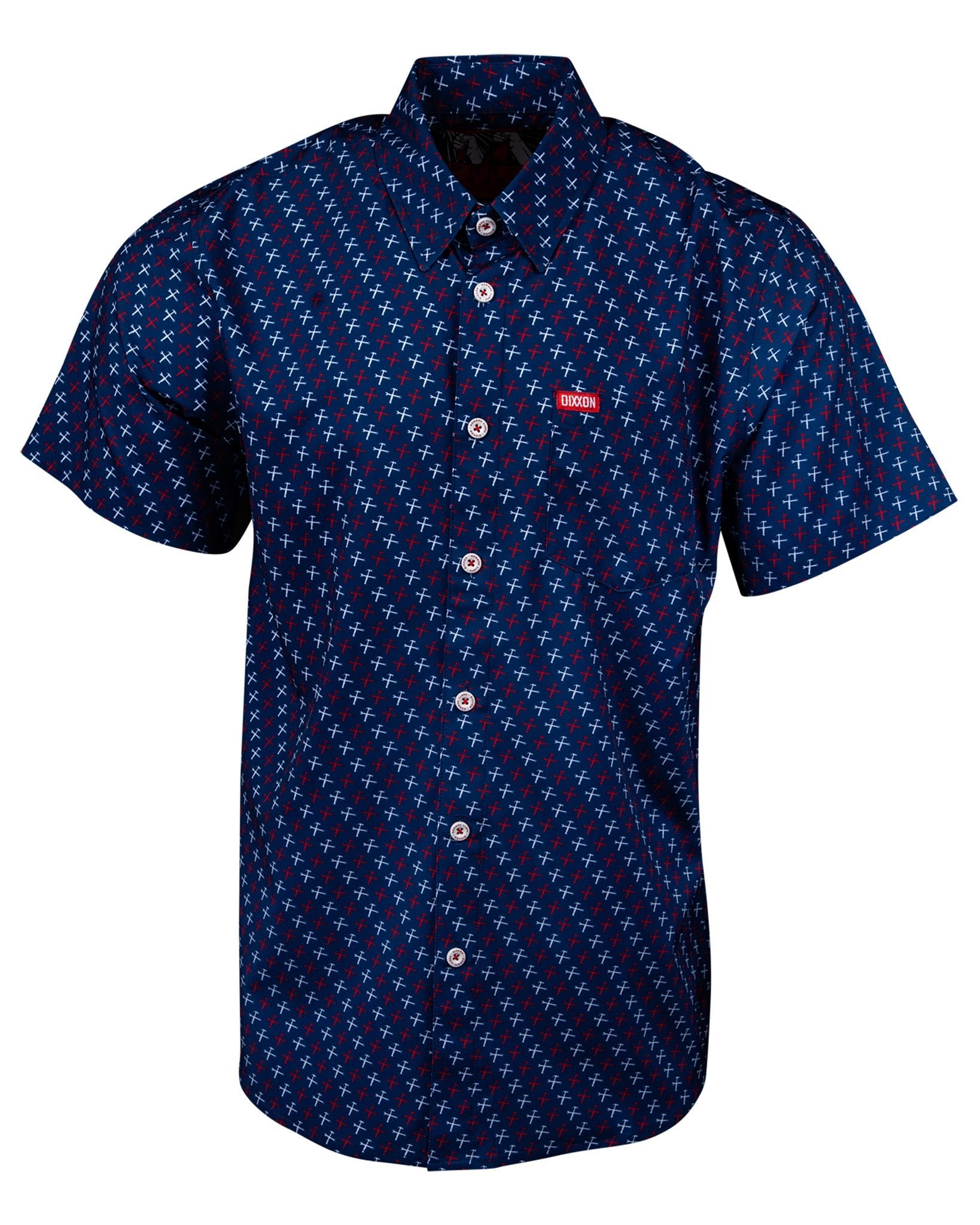 RWB Party Hammers Party Shirt - Blue - Dixxon Flannel Co.