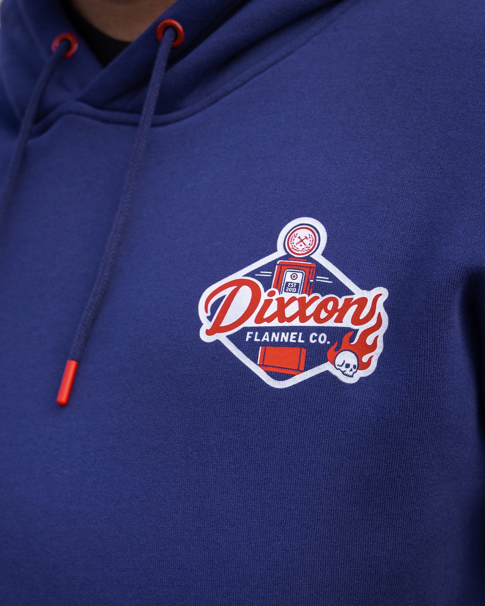 RWB Petrol Pullover Hoodie - Navy | Dixxon Flannel Co.