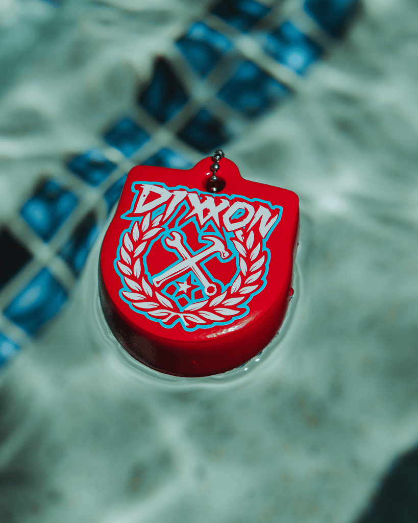 Salty Crest Floating Keychain - Red, White, & Blue - Dixxon Flannel Co.