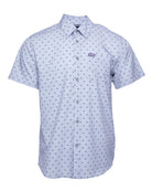 Salty Crest Party Shirt - Gray & Black - Dixxon Flannel Co.