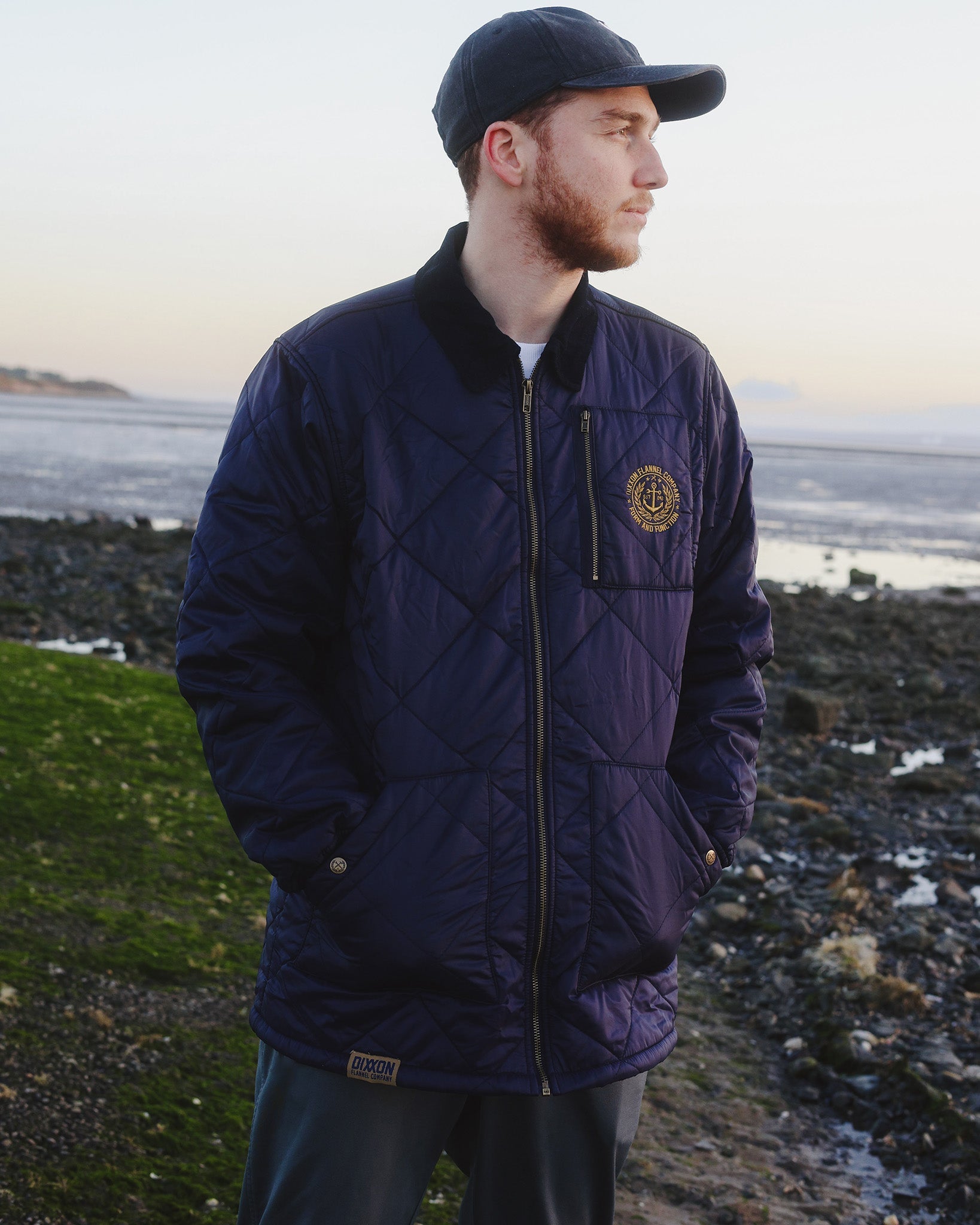 Salty Diamond Stitch Quilted Jacket - Dixxon Flannel Co.