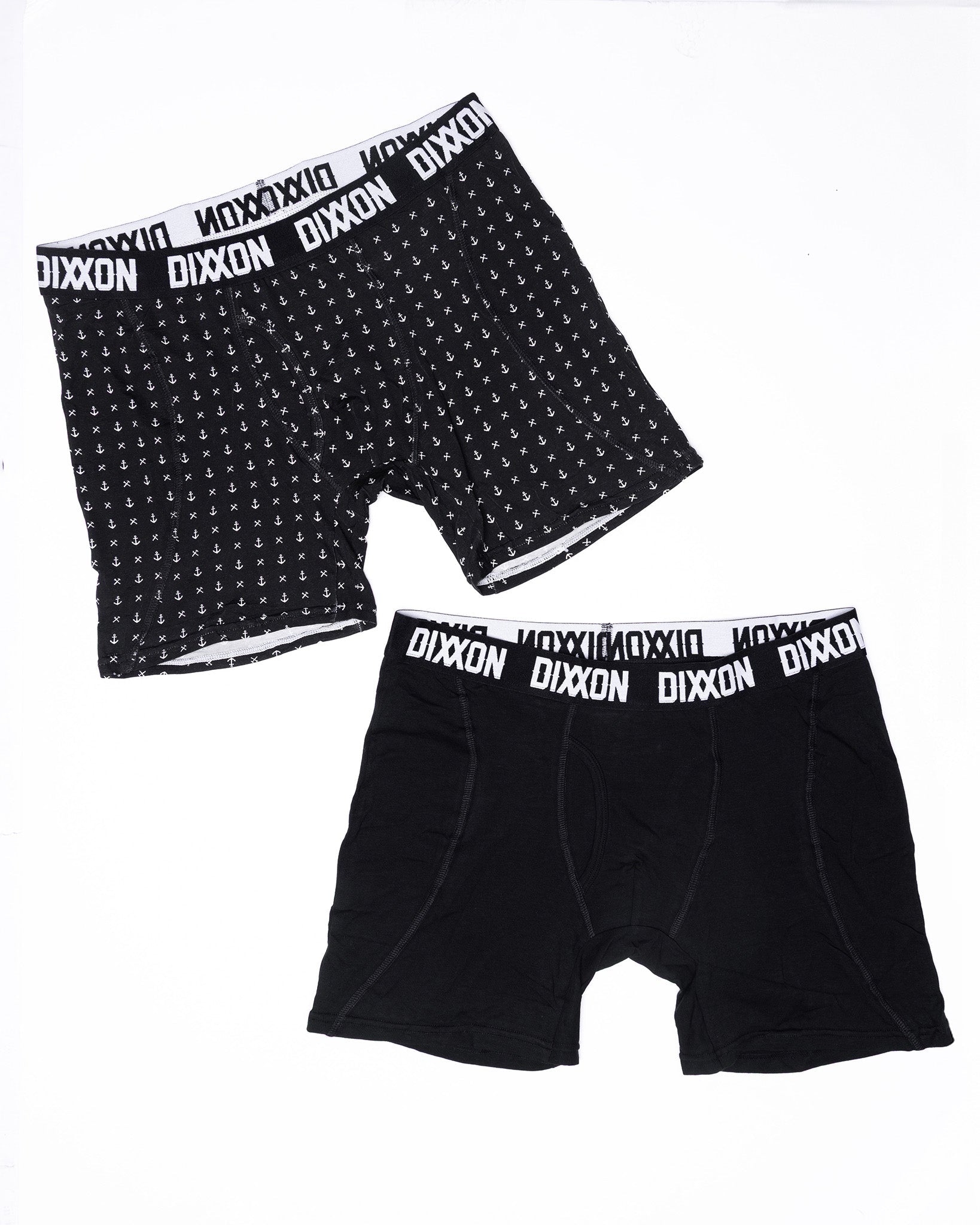 Salty Dog Cotton Stretch 2pk Boxer Briefs - Black - Dixxon Flannel Co.