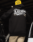 Script Pullover Hoodie - Black - Dixxon Flannel Co.