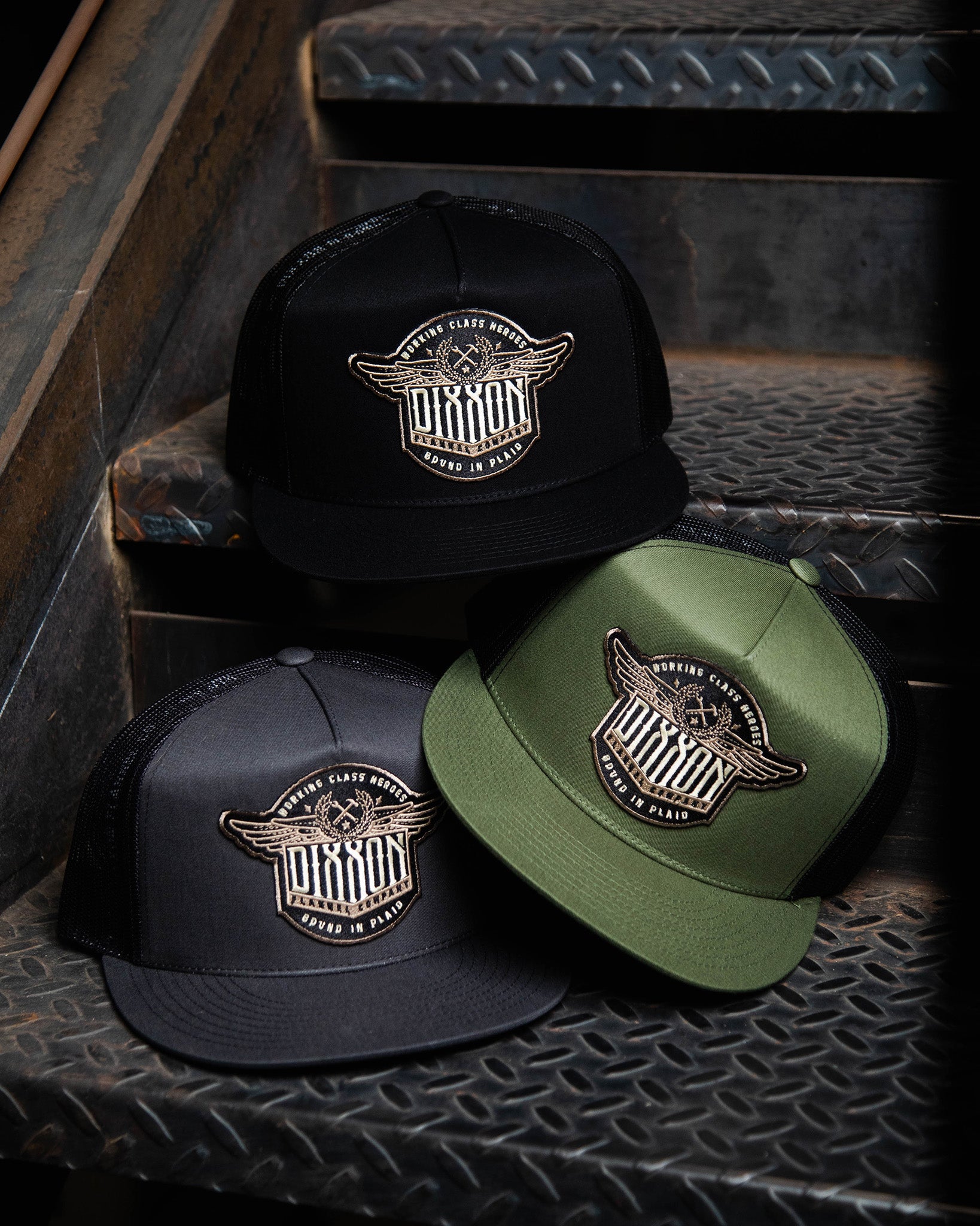 Sealed Flat Bill Trucker Snapback - Dixxon Flannel Co.