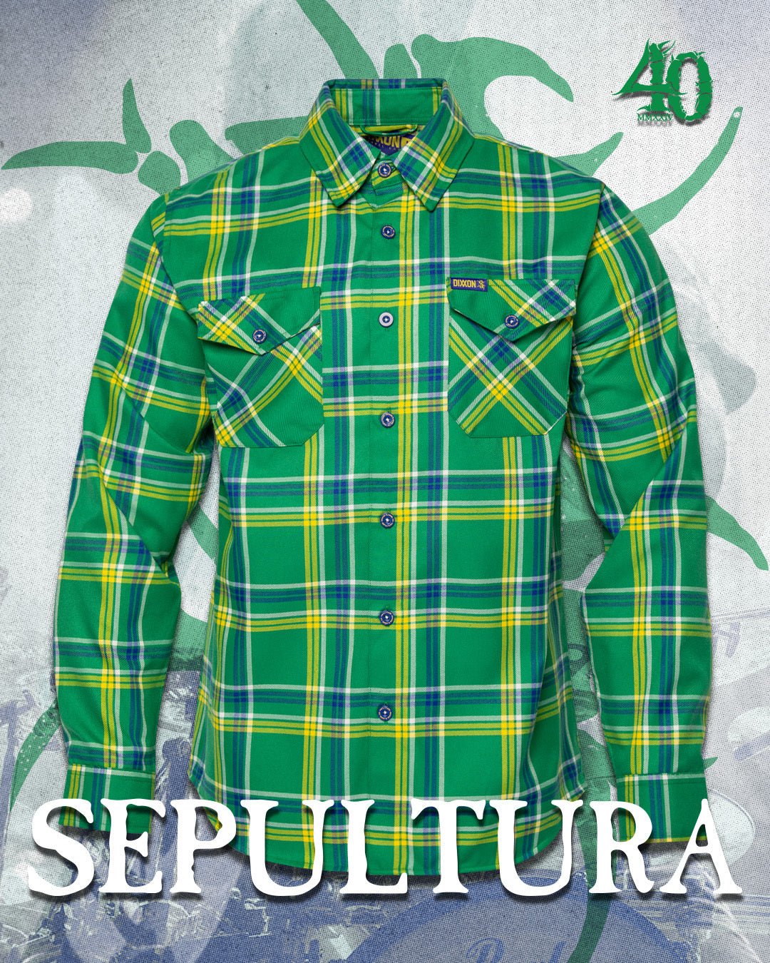Sepultura Flannel - Dixxon Flannel Co. view 1