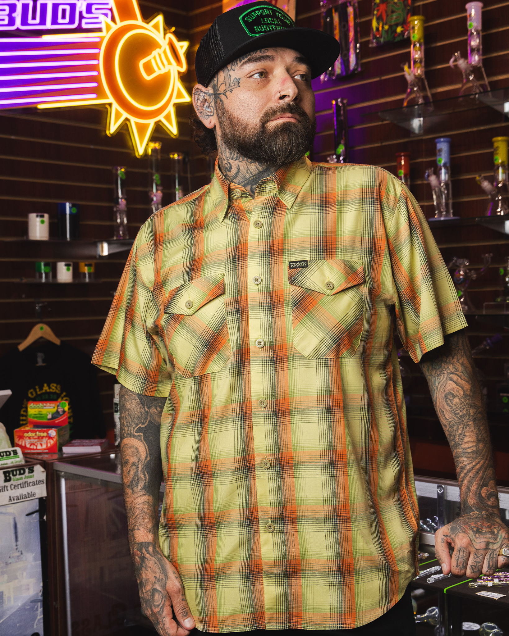 Shatter Bamboo Short Sleeve - Dixxon Flannel Co.