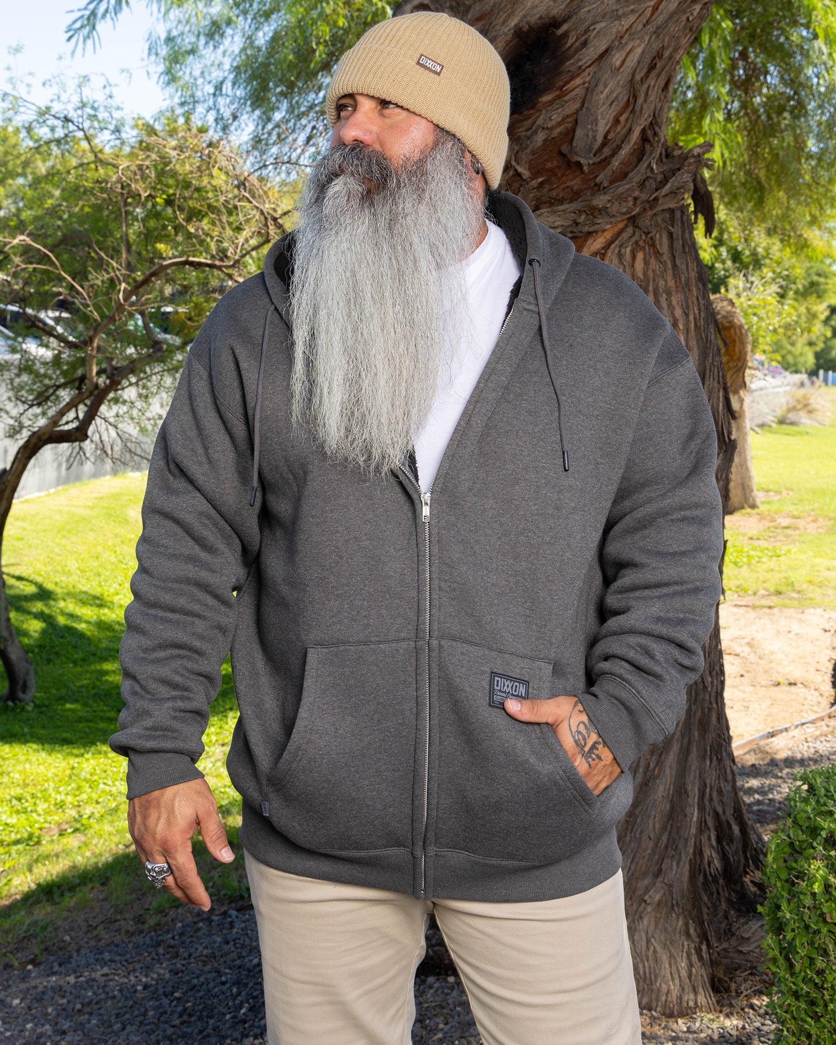 Dixxon Heather Charcoal Hoodie: Shop Quality Apparel