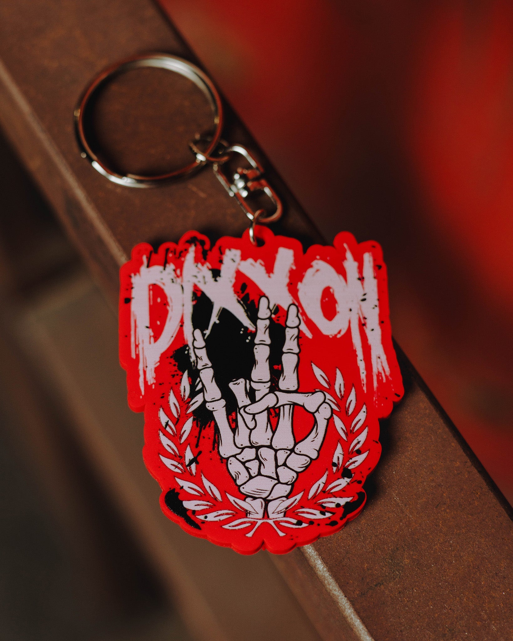 Shocker Keychain - Black & Red - Dixxon Flannel Co.